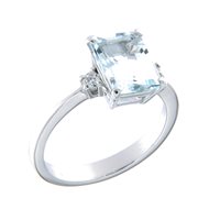 Anello Gazzola Donna ColoreAcquamarina in Oro Acquamarina 1.95 Ct 5006 9X7 - 5006 9X7